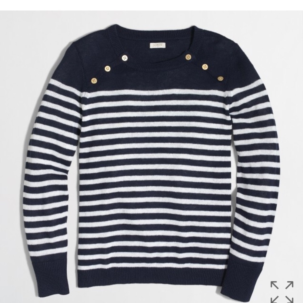 J. Crew Factory Striped Sweater